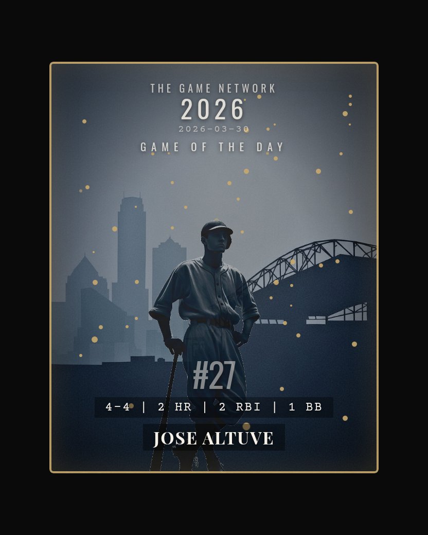 Jose Altuve — Game of the Day