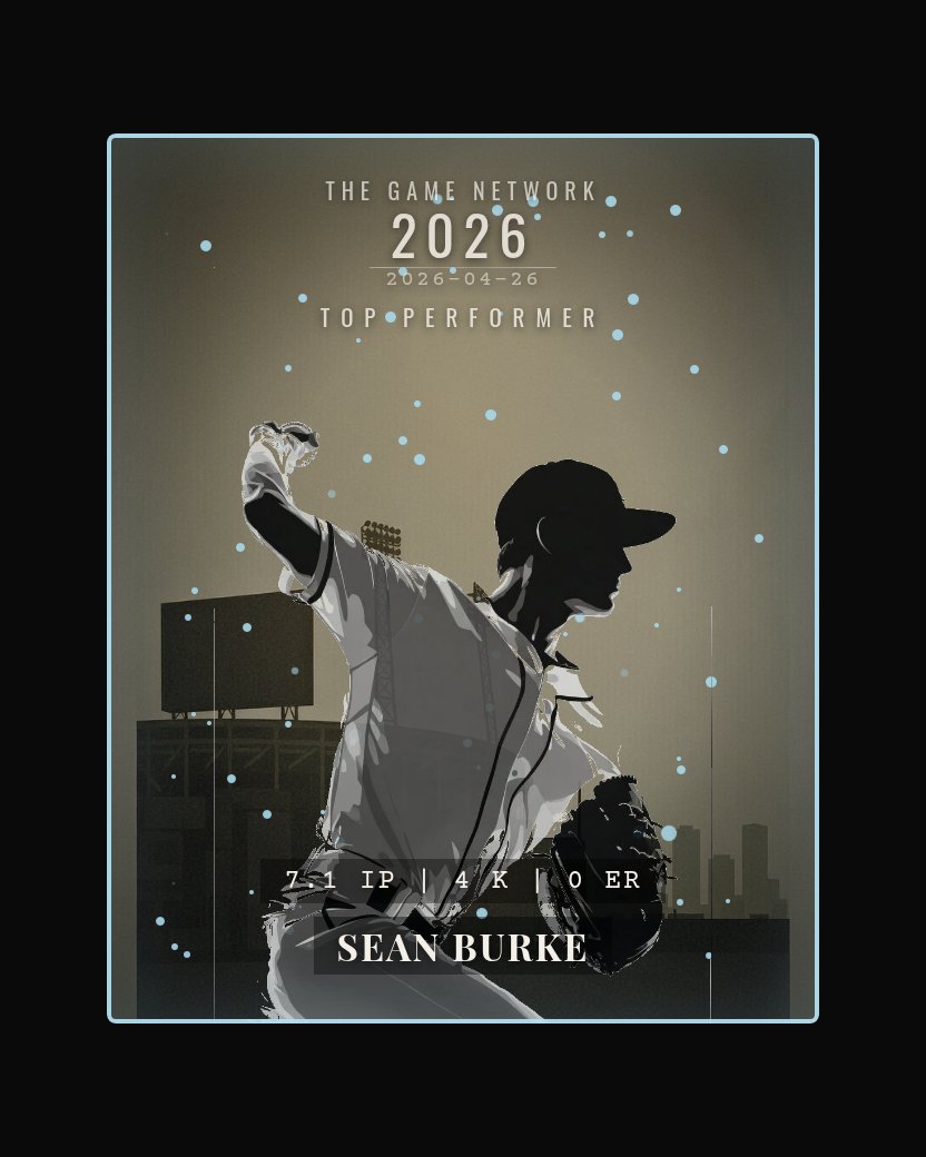 Sean Burke — Top Performer