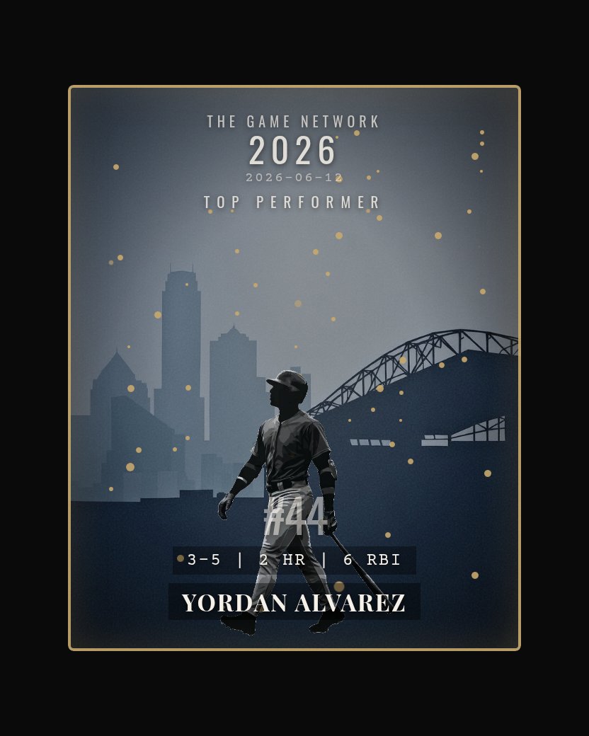Yordan Alvarez — Top Performer