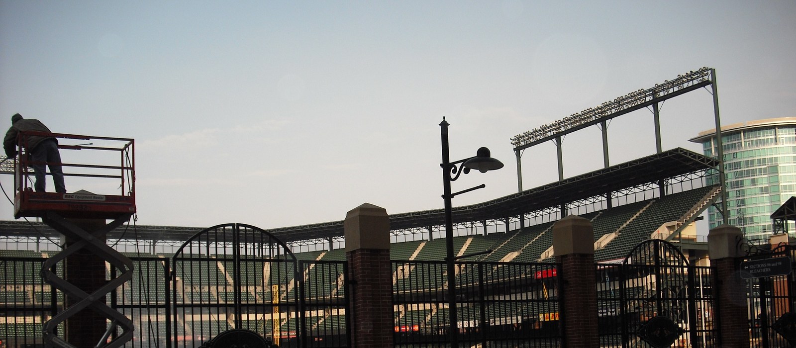 Camden Yards in Baltimore, 2009