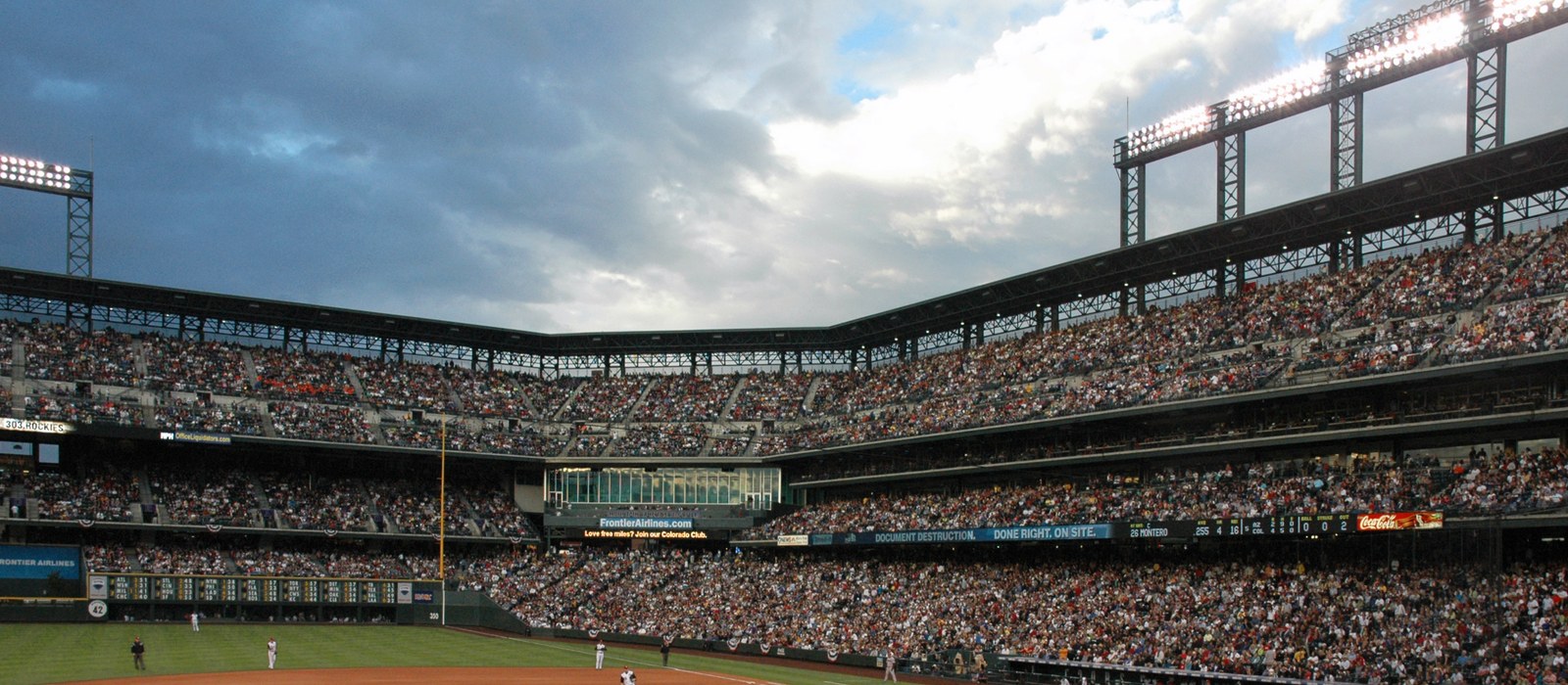 Fourth of July game at Coors Field