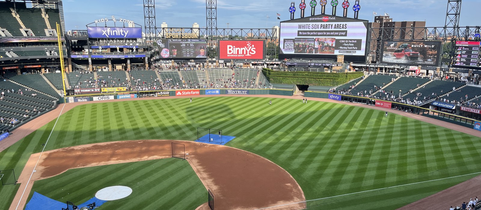 Rate Field in Chicago, Illinois, 2023