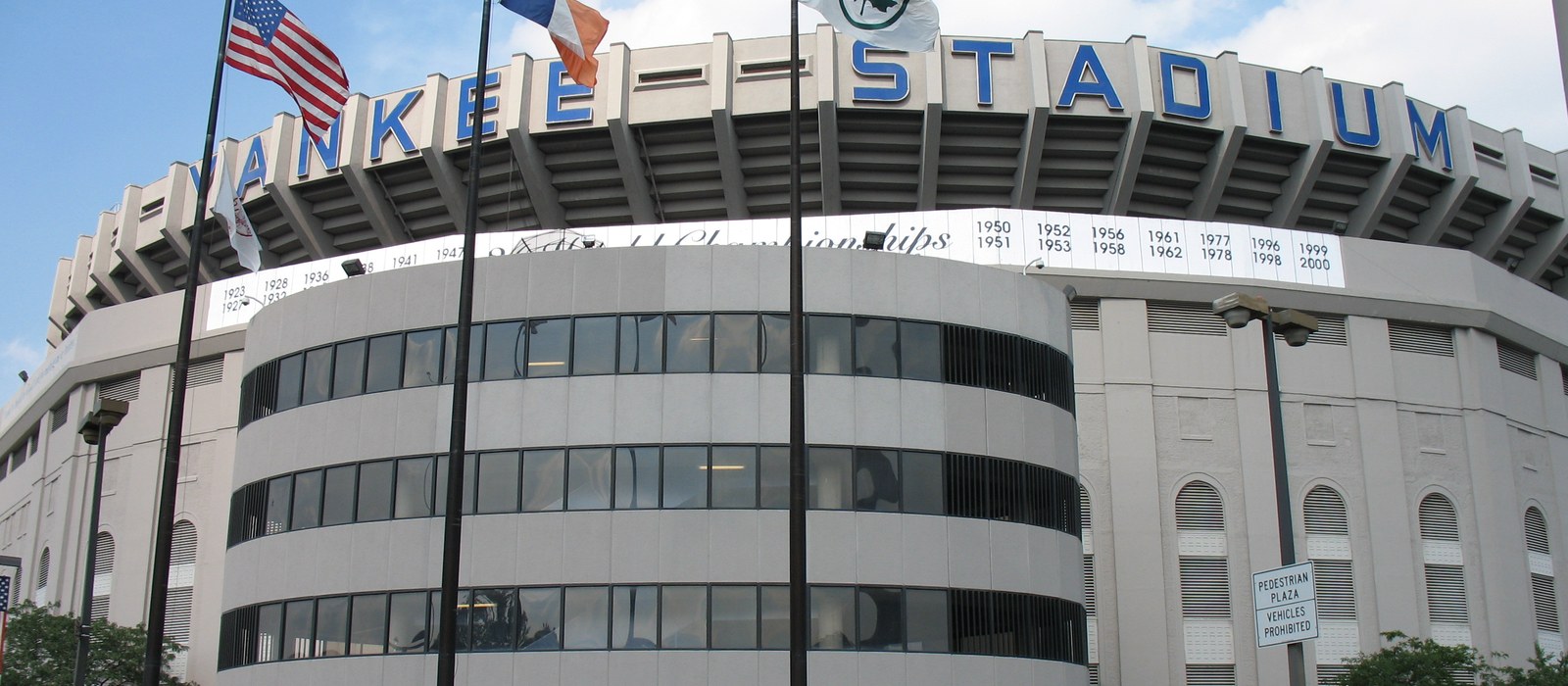 Yankee Stadium exterior, New York